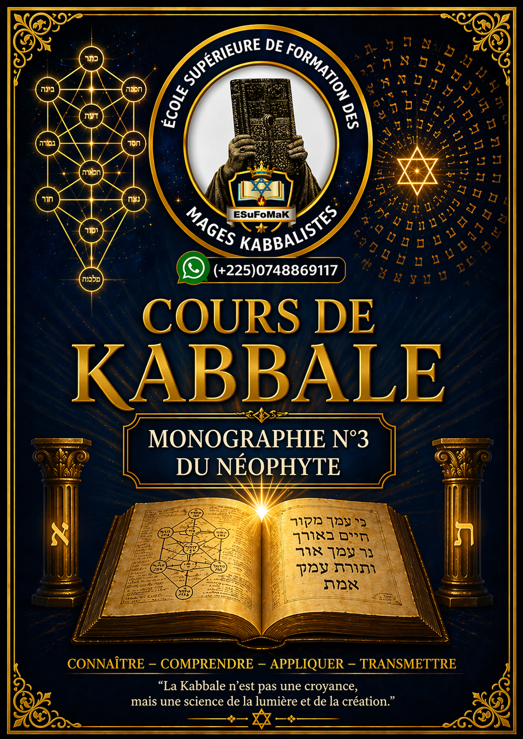 Cours de Kabbale/monographie N°3 du Néophyte